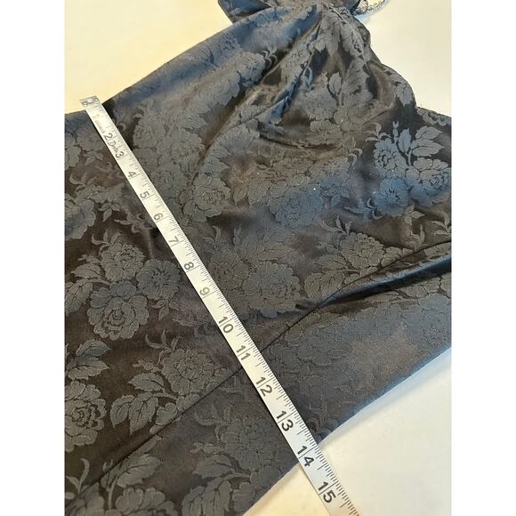 VTG Roberta Size 4 Small Black Mini Dress Sweetheart Wednesday Addams Costume - Picture 11 of 16